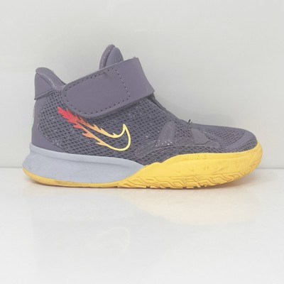 Баскетбольные кроссовки Nike Girls Kyrie 7 CT4980-500 фиолетовые, размер 7C