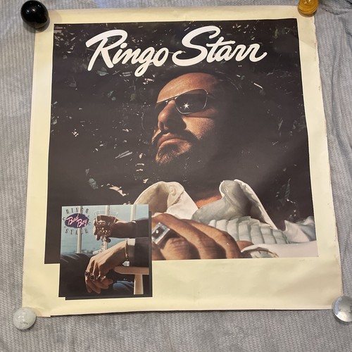 P2 The Beatles Ringo Starr 1978 Bad Boy Poster 44 X 42