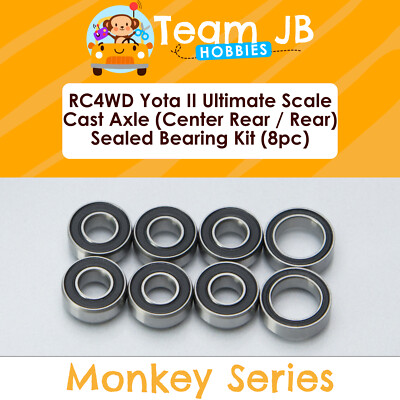 RC4WD Yota II Ultimate Scale Cast Axle (Center Rear / Rear) - 8 Pc Bearing Kit