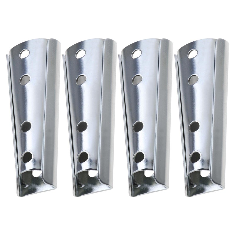 4 Pairs Headboard Panel Wall Fixing Brackets Heavy Duty Interlocking