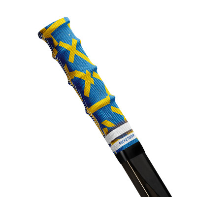 RocketGrip Ice Hockey Grip Tape Handle for Hockey Stick Flag Fabric Grip/Wrap