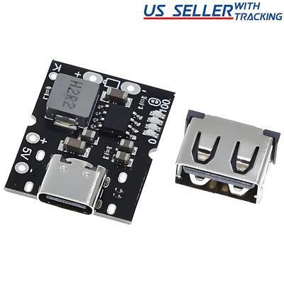 5x USB-C Integrated Charge Module for 4.2V/4.35V Li Battery with 5V Boost Output