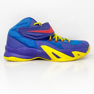 

Баскетбольные кроссовки Nike Boys Lebron Soldier VIII 653645-400 синие, размер 6,5 лет, Синий, Lebron Soldier VIII