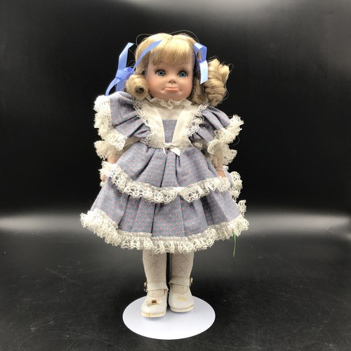 Vintage MCB ABC Doll Bisque Mandy Blue Eyes Crying Porcelain