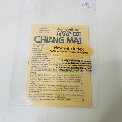 NANCY CHANDLER'S MAP OF CHIANG MAI,m This Index Updated August 2000 NOS New