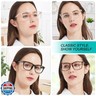 WEMOOTANTS 4 Packs Reading Glasses 3.5 for Women Blue Light Blocking Square Computer Readers 1.0 1.25 1.5 1.75 2.0 2.25 2.5 2.75 3.0 3.50 4.0 5.0 6.0