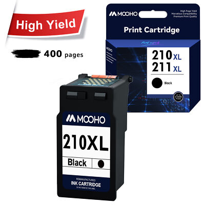 1-Pack PG-210XL Black Ink compatible for Canon MX360 410 420 MP280 480 495 490