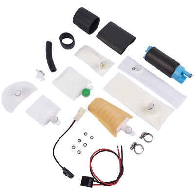 340LPH E85/Flex In-Tank Fuel Pump w/Universal Install Kit for Cadillac Chevrolet