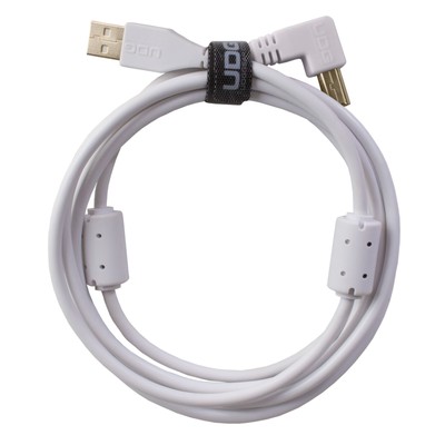 UDG Ultimate Audio Cable USB 2.0 A-B White Angled 2m (U95005WH) - Kabel für DJs