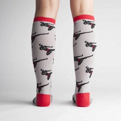Ninjas on Women's Knee High Socks by Sock It To Me