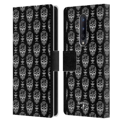 OFFICIAL ALCHEMY GOTHIC PATTERNS LEATHER BOOK WALLET CASE FOR ONEPLUS PHONES