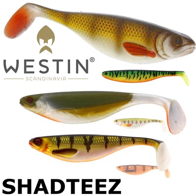 Westin Lures SHAD TEEZ up to 27cm Lure 