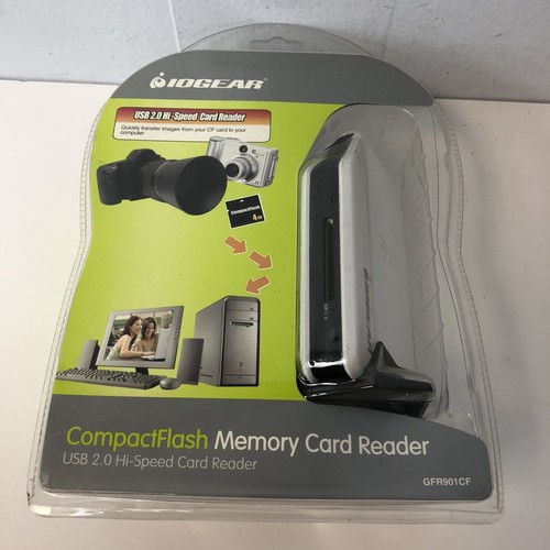 Iogear GFR901CF Card Reader New Sealed