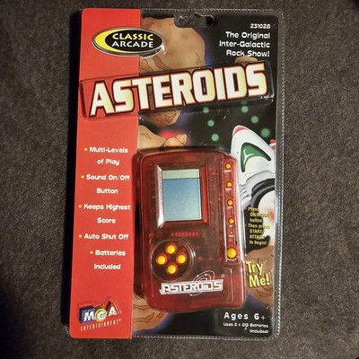 VINTAGE MGA ASTEROIDS ELECTRONIC HANDHELD ATARI CLASSIC ARCADE GAME 1998 NIB