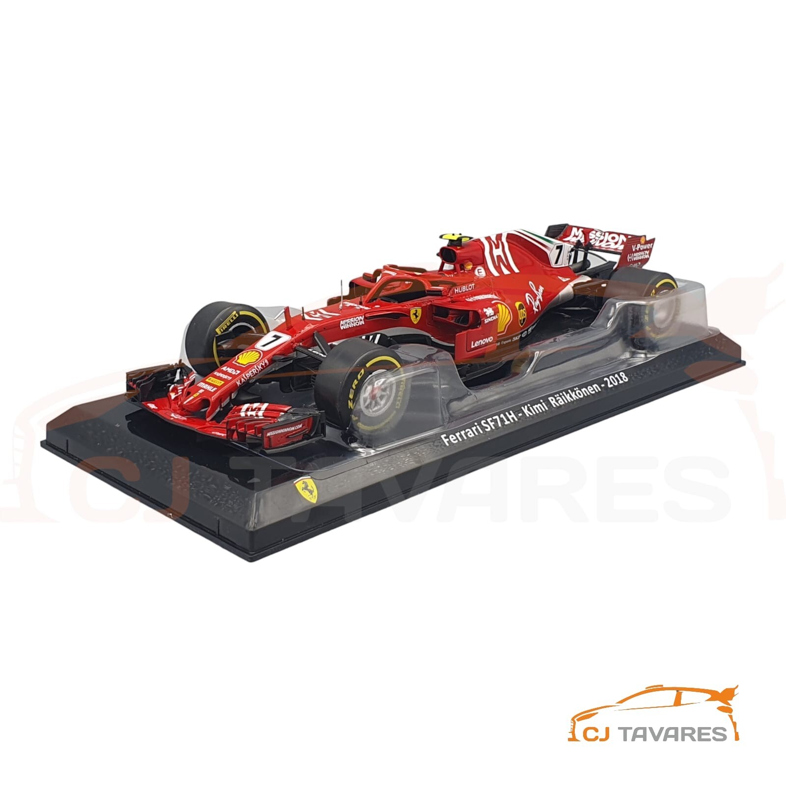Ferrari SF71H Kimi Räikkönen 1/18 ferrari-sf71h-raikkonen-usa-