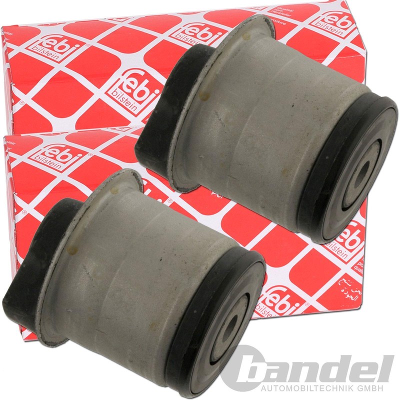 2x Febi Hinterachslager AchskÃRperlager Hinten Passend FÃ¼R Opel Astra H Zafira B