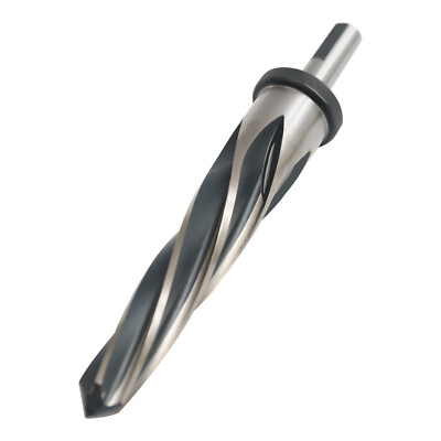 9/16'' Bridge Reamer 1/2'' Shank HSS Chuck Drill Bit 3-Flat Shank Spiral Flute