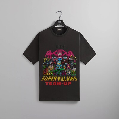 MARVEL | KITH TEAM UP VINTAGE TEE - BLACK M