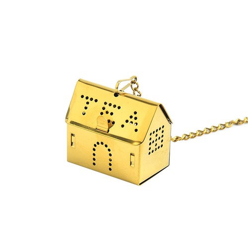 Ball Infuser Durable Heart Shape Chain Rust-resistant Tea Infuser Long Lasting