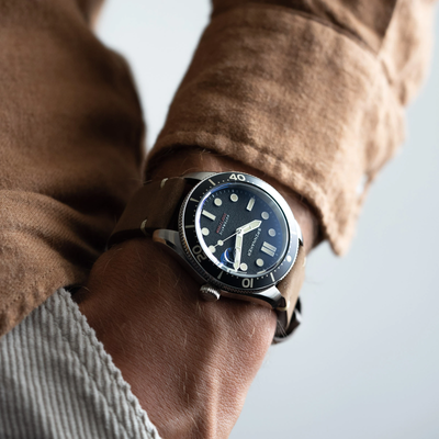 Pre-owned Spinnaker Croft Automatic Anchor Black