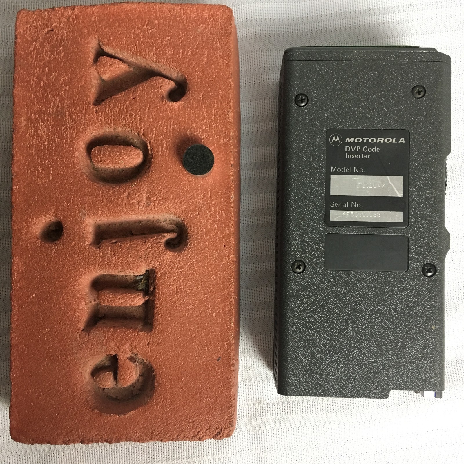 Motorola T3010AX DVP Code Inserter Digital Voice Encryption Radio Communications