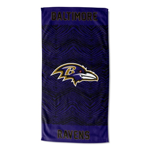 Пляжное полотенце Northwest NFL Baltimore Ravens State Line, 30x60