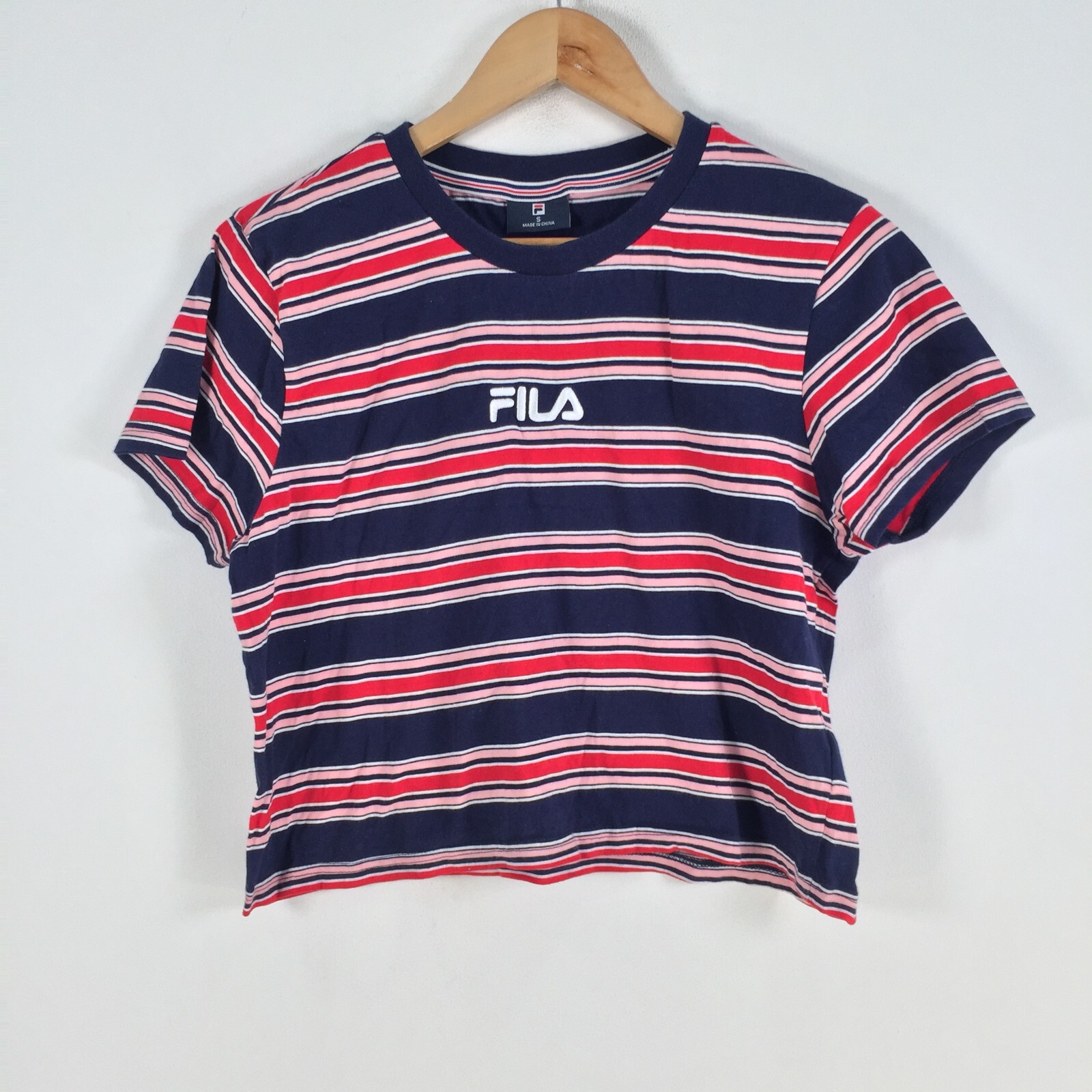 ■FILA■ Shirring Crop Short Sleeve T-shirtFS2RSH2157FDNA 11 FILA SHIRRING CROP SHORT SLEEVE TEE – FILA Malaysia