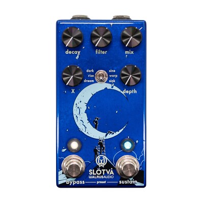 Walrus Audio Slötva Slotva - Multi Texture Reverb Effect Pedal - New