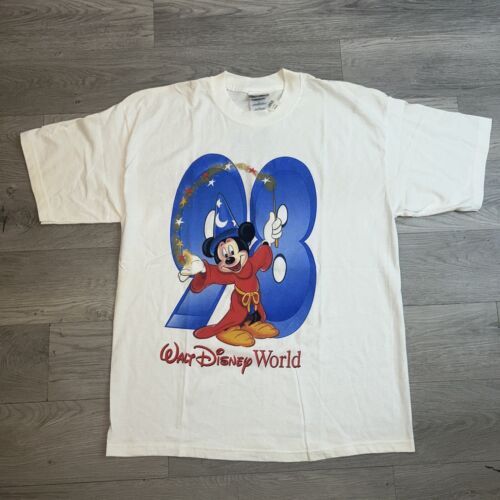 Rare Vintage WALT DISNEY World Mickey Mouse 98 Wizard 1998 T Rare Vintage WALT DISNEY World Mickey Mouse 98 Wizard 1998 T