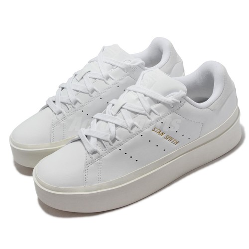 

adidas Originals Stan Smith Bonega W White Gold Women Casual Platform GY3056, Белый, Stan Smith Bonega W
