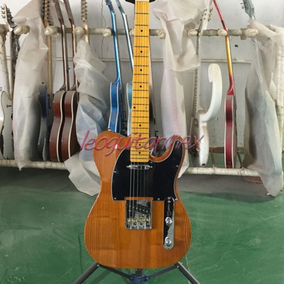 Yellow TL Electric Guitar Professional II Solid Body SS Pickups Maple Fretboard