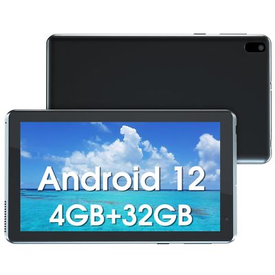 Tablets Android 12 Tablet 7 Inch 4GB RAM 32GB ROM Tablet PC QuadCore Processo