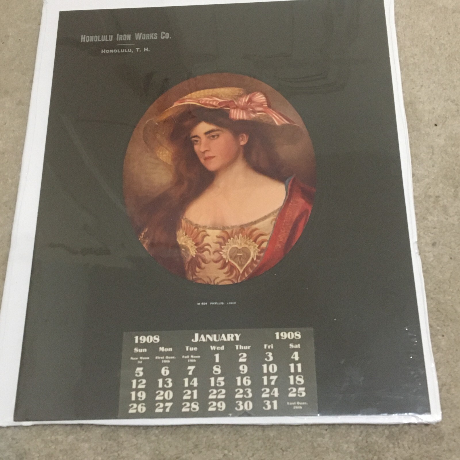 ☆美品☆ 置き型カレンダー ビンテージ デッドストック】回転式卓上万年カレンダー【ビンテージ