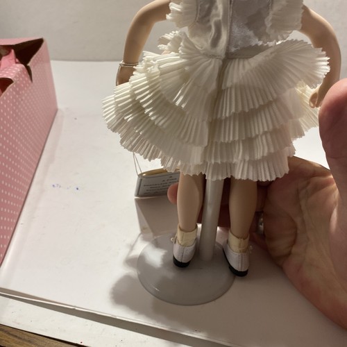 Vintage 10" Shirley Temple Doll Baby Take a Bow with Stand 1988 Curly Top
