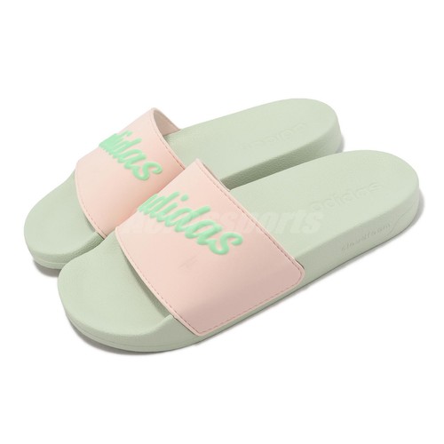

adidas Adilette Shower Wonder Quartz Linen Зеленые женские тапочки Сандалии GZ9507, Серый, Adilette Shower