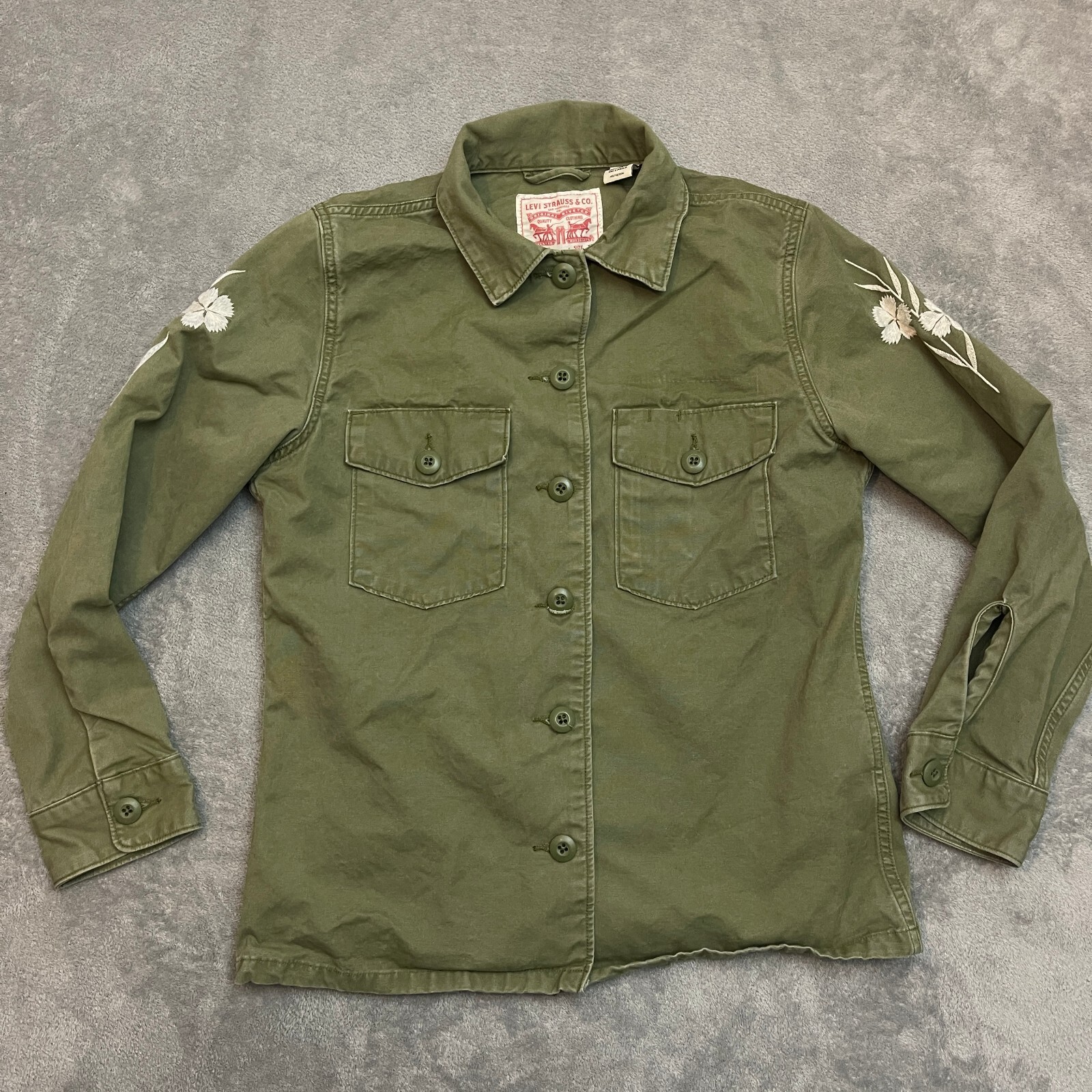 MESSAGERIE ミリタリージャケット オリーブグリーン　Levi’s _57.JPG?set_id=880000500F