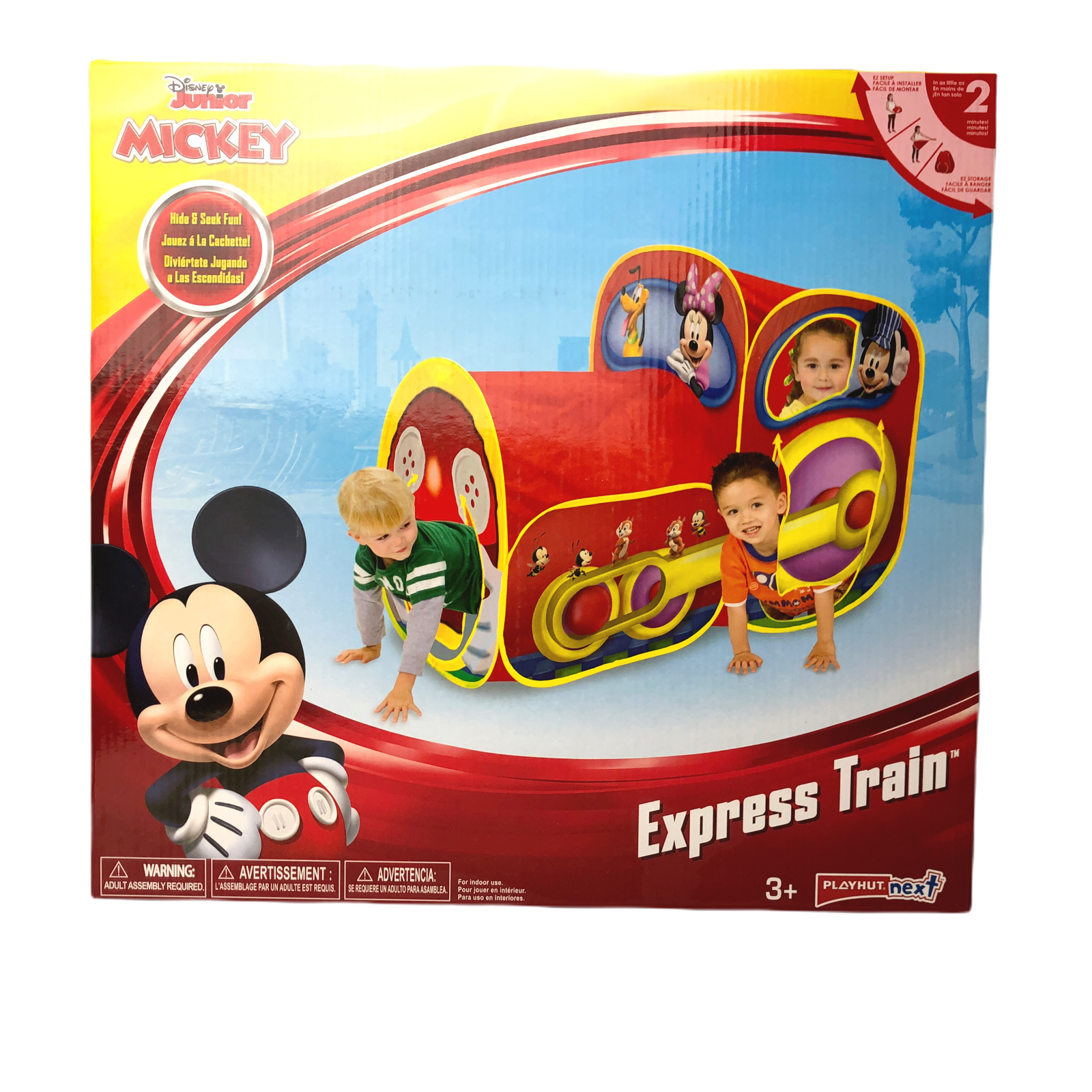 playhut mickey mouse train