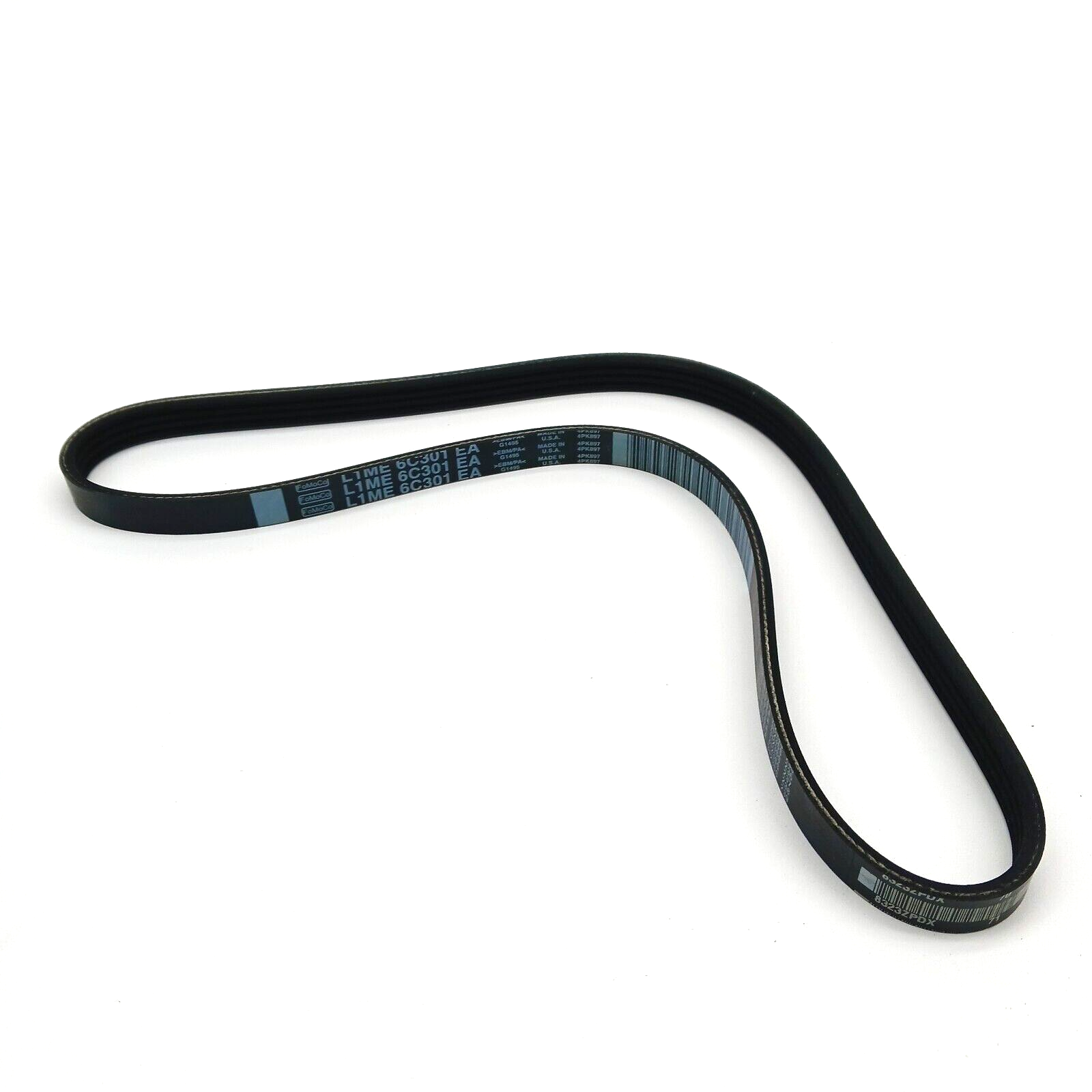 Genuine OEM Ford Serpentine V Belt Motorcraft JK4372 (L1MZ8620B