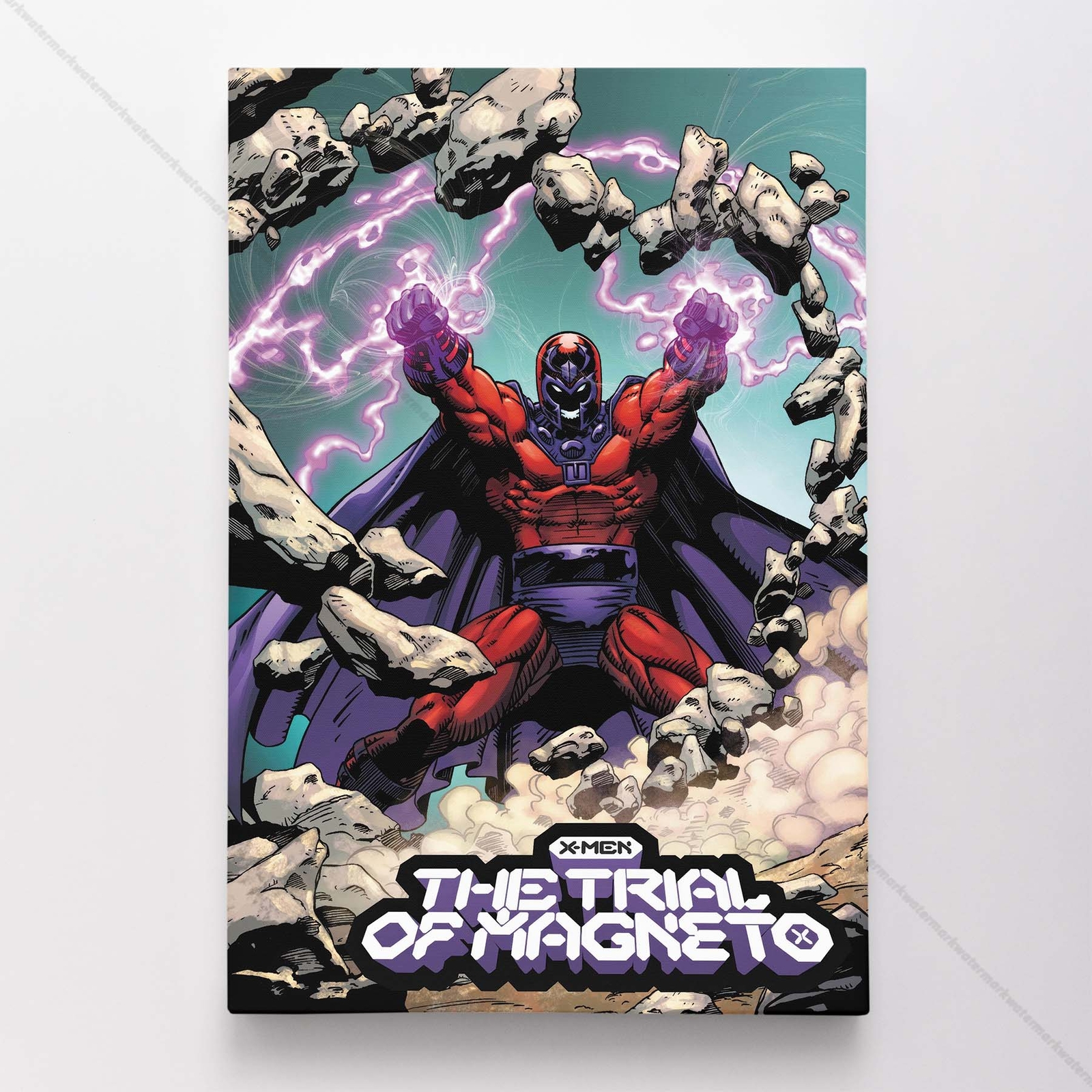 Magneto Poster Canvas X-Men Xmen Marvel Comic Book Cover Art Print #41975