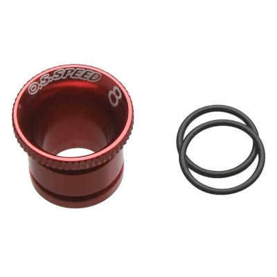 OS Engines 71533280 Carb Reducer 8mm Red Speed 21 V-Spec OSMG2483