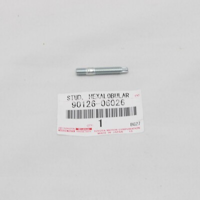 90126-06026 Toyota OEM Genuine STUD, HEXALOBULAR | eBay