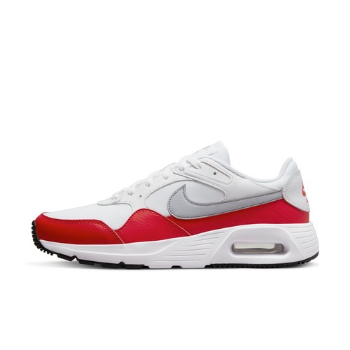 

[CW4555-107] Мужские кроссовки Nike AIR MAX SC WHITE UNIVERSITY RED WOLF GREY, White/wolf grey/university red
