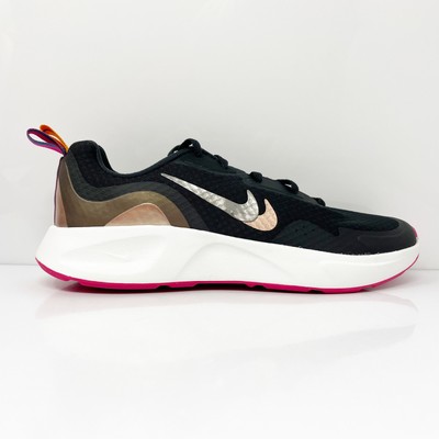 

Nike Girls Wearallday SE DN4150-001 Черные кроссовки для бега Размер 7Y, Черный, Wearallday SE