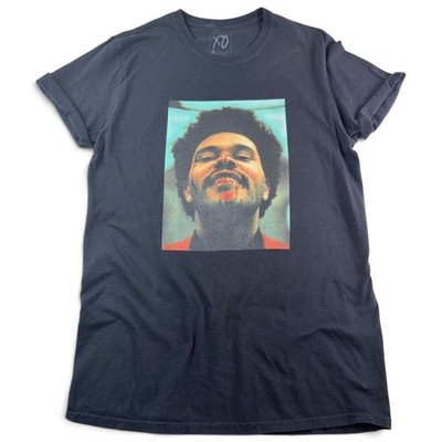 the weeknd after hours xo graphic album artist tee shirt black large