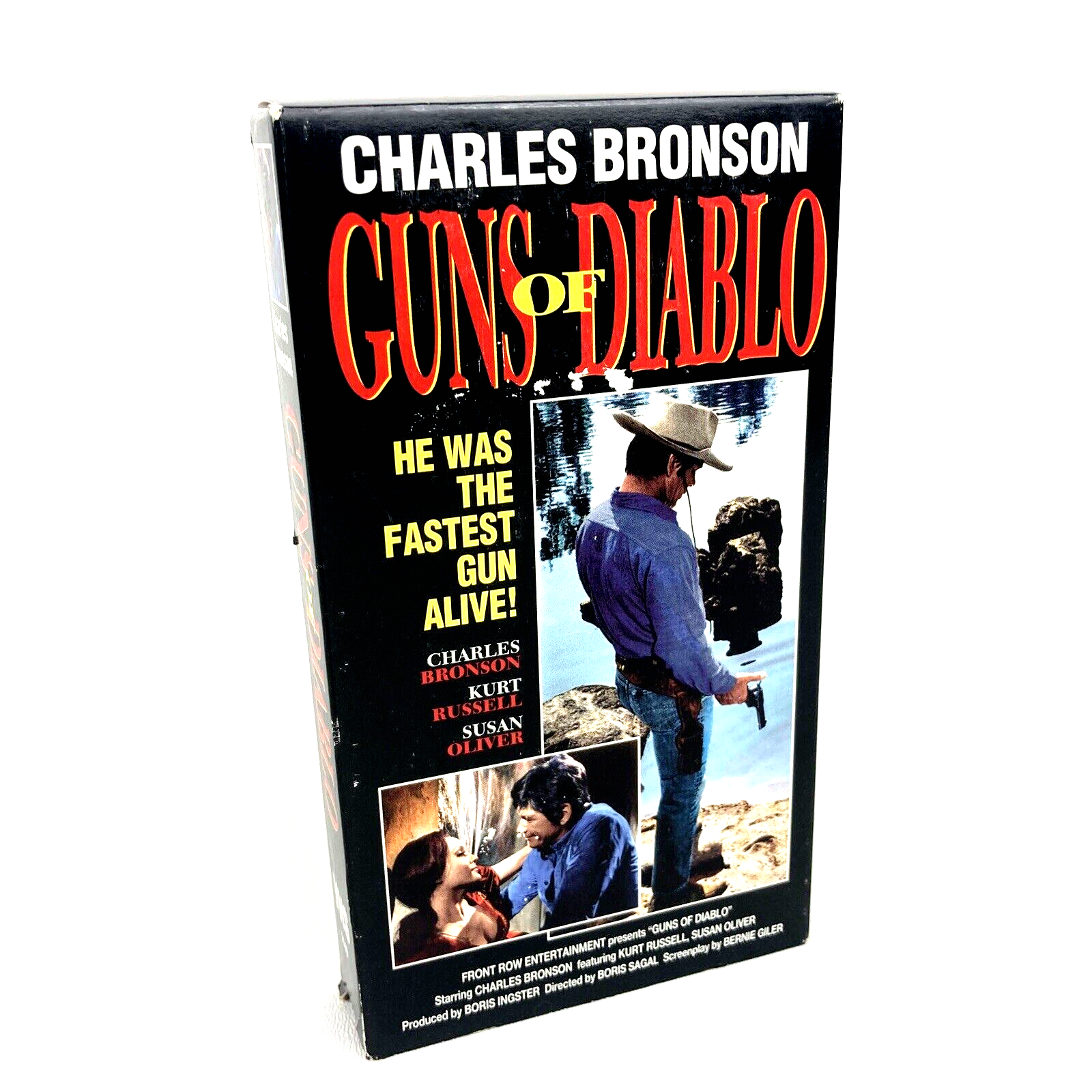 Guns of Diablo VHS 1993 - Charles Bronson Kurt Russell Susan