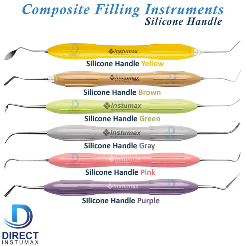 Dental Composite Filling Instruments Restoration Placement Tools Restorative Kit