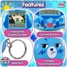 Care Bears Digital Pet - Grumpy Bear Nano Pet with Care Features, 1.4” Inch Screen, Handheld Interactive Virtual Pets for Kids, Collectible Electronic Toy, Battery Included