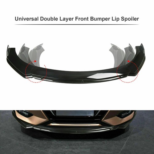 For Infiniti Q50 Q70 Front Bumper Lip Part Accessories Splitter Spoiler Body