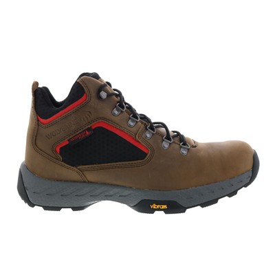

Wolverine Guide Ultraspring WP Mid W880280 Мужские коричневые широкие походные ботинки, Коричневый, Wolverine Guide Ultraspring Waterproof Mid