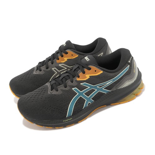 

Мужские кроссовки Asics GT-1000 11 GTX Gore-Tex Black Teal Orange 1011B447-003, Черный, Gt-1000 11 Gtx